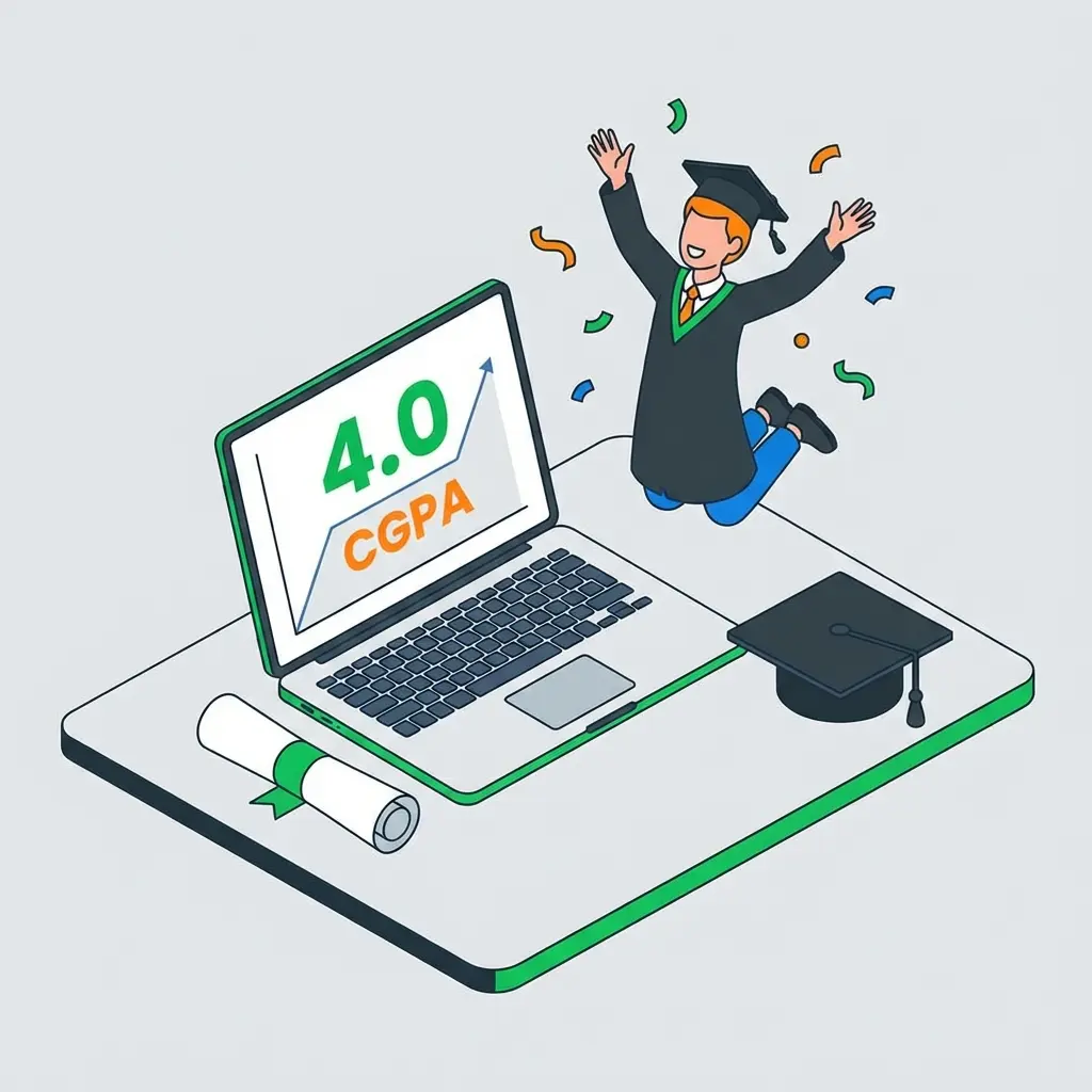 Academic Success Illustration